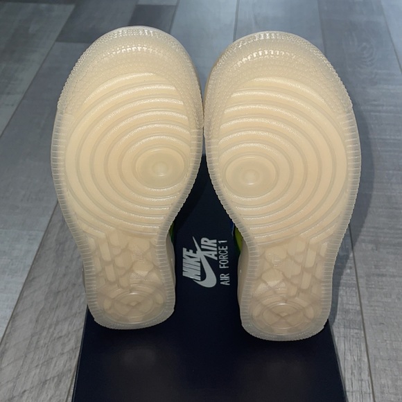 Air Force 2 high 07” Thunder Blue Pink Prime - Picture 5 of 9